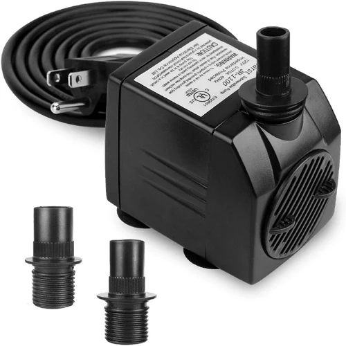 Submersible Water Pump Fountain Pottery  Electric  Fish Pond  for  Hydroponic Garden