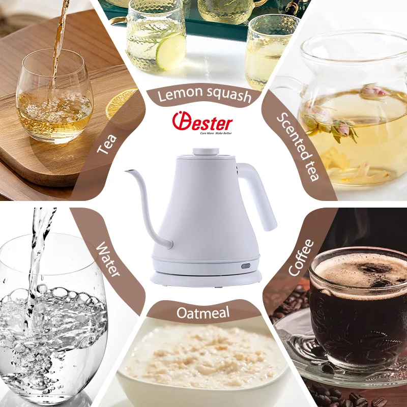 Electric Kettles Tea Coffee Gooseneck Kettle Stainless Steel Electric Kettles