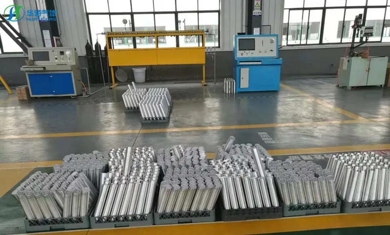 
TUV TPED certified 0.6l aluminum soda cylinder 