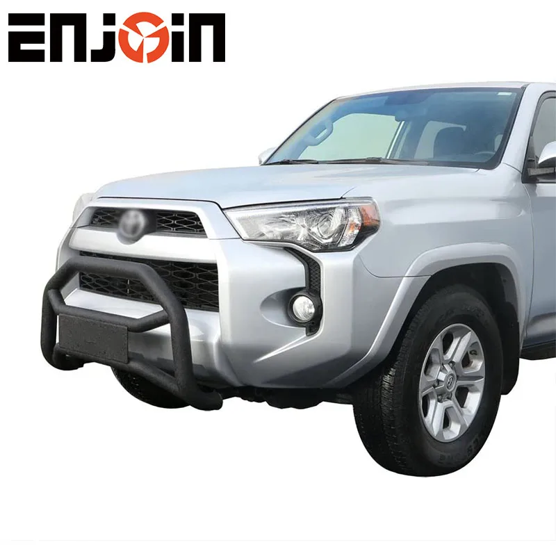 ENJOIN Steel Front Bull Bar Front Bumper Grille Guard Fits 2010-2020 Toyota 4Runner with Light Mount