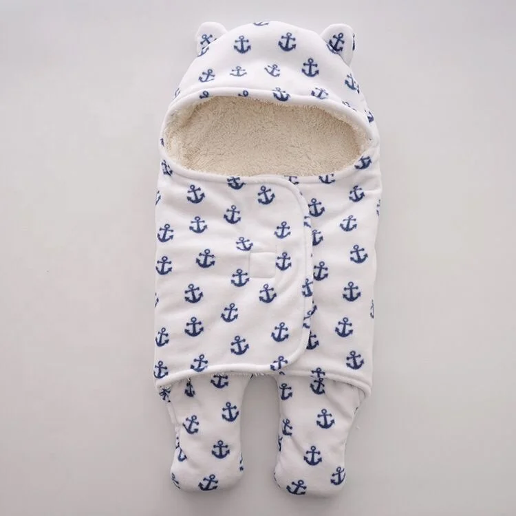 Eco friendly newborn design warm baby sleeping bag
