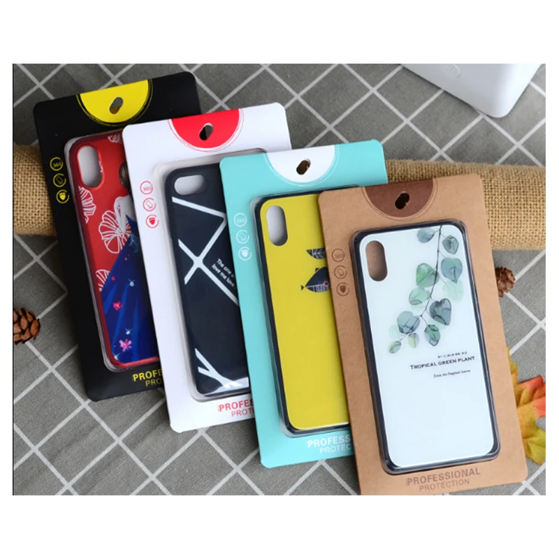 
Phone Case Packaging Box for 5.5inch iPhone XS Max XR X 8 7 6 Plus 5 s for OPPO Cover Case 