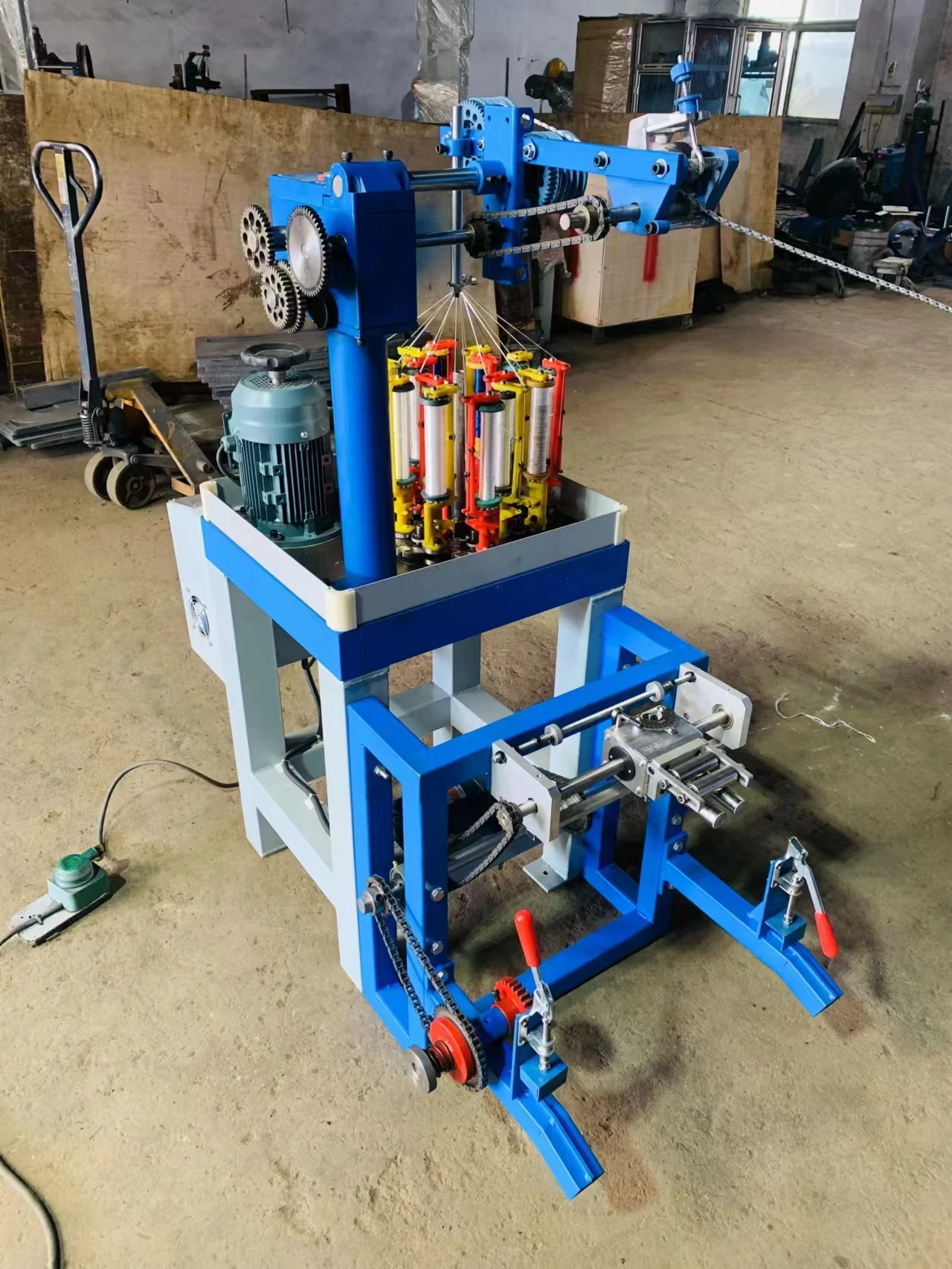 Polypropylene rope braiding machine with best quality and price