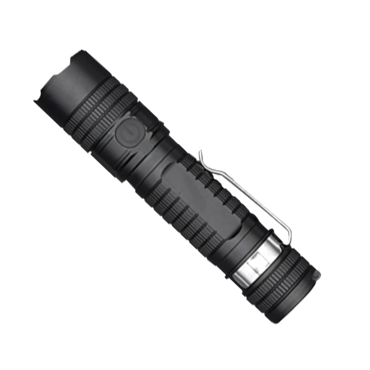 Hot Sale Factory Directly Supply 18650 Rechargeable Battery Outdoor Hunting Zoom Keychain Flashlight