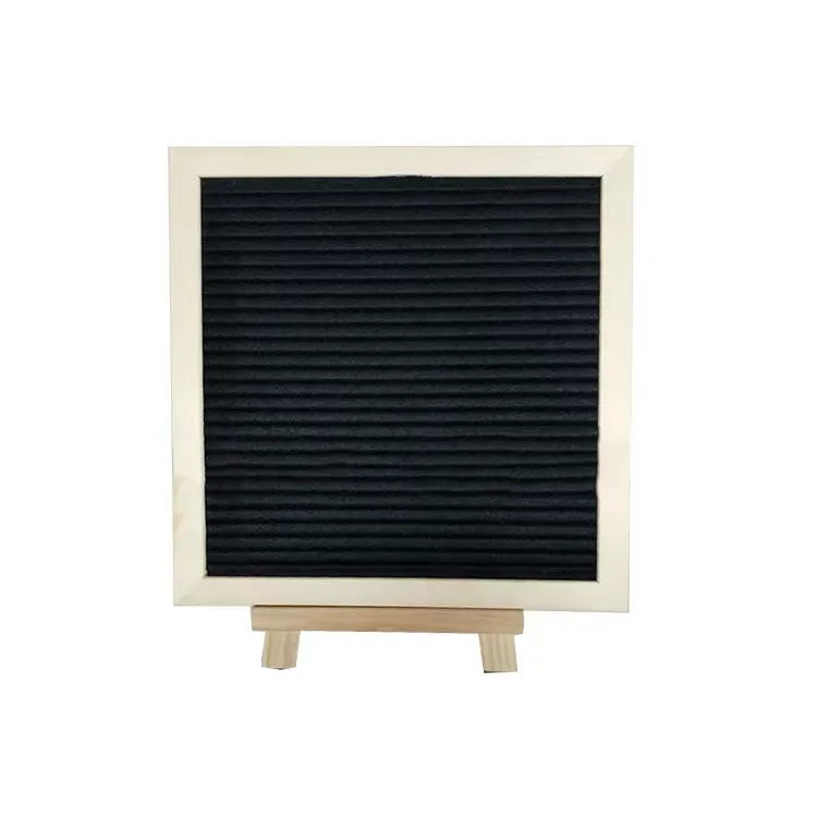 Customized Sonogram Picture Frame Felt Letter board Message Board Wooden Changeable Felt Letter Board for new born baby