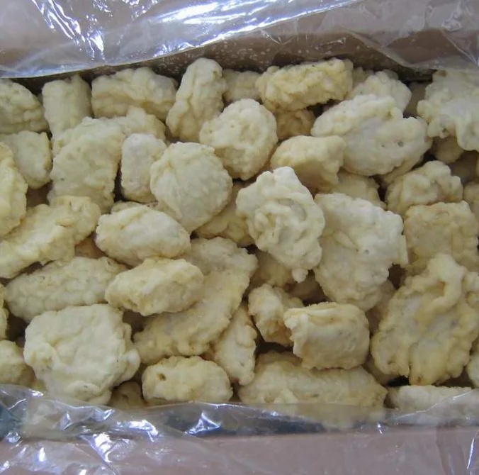 
Hot sale prefried Tempura Pollock Nugget 