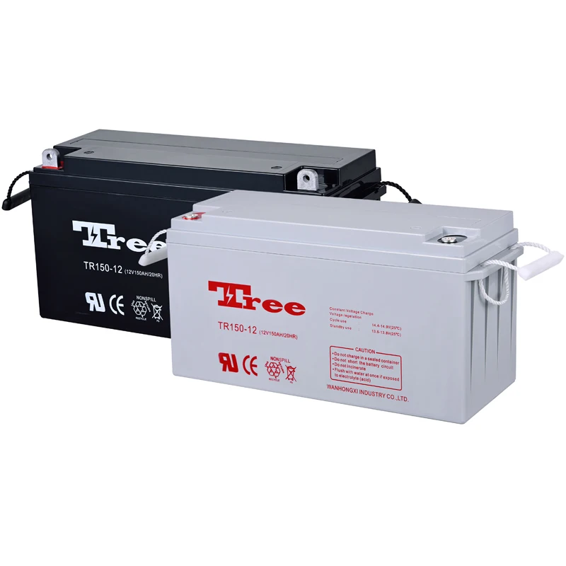 Valve regulated lead acid battery 12v 150ah solar panel 1500w gel battery leisure batteries lead acid 12v for grid system 10kw