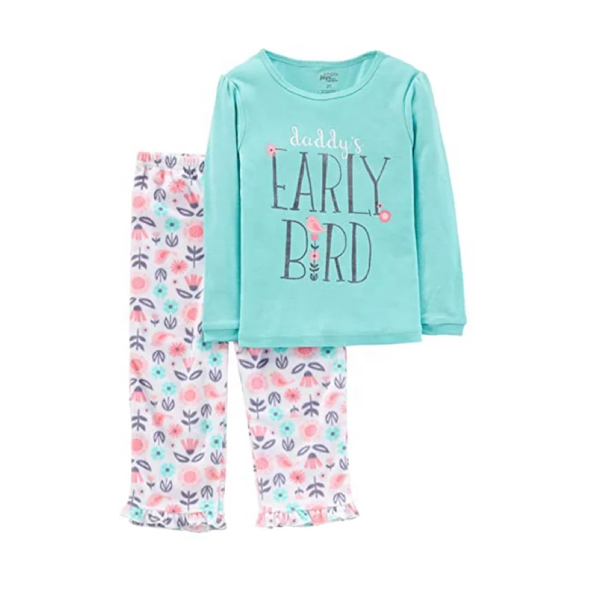 Fall Winter Kid Clothes, Children Fall Clothing, Little Girl Sweat Suits Pakistan Casual OEM Service Solid Knitted 100% Cotton