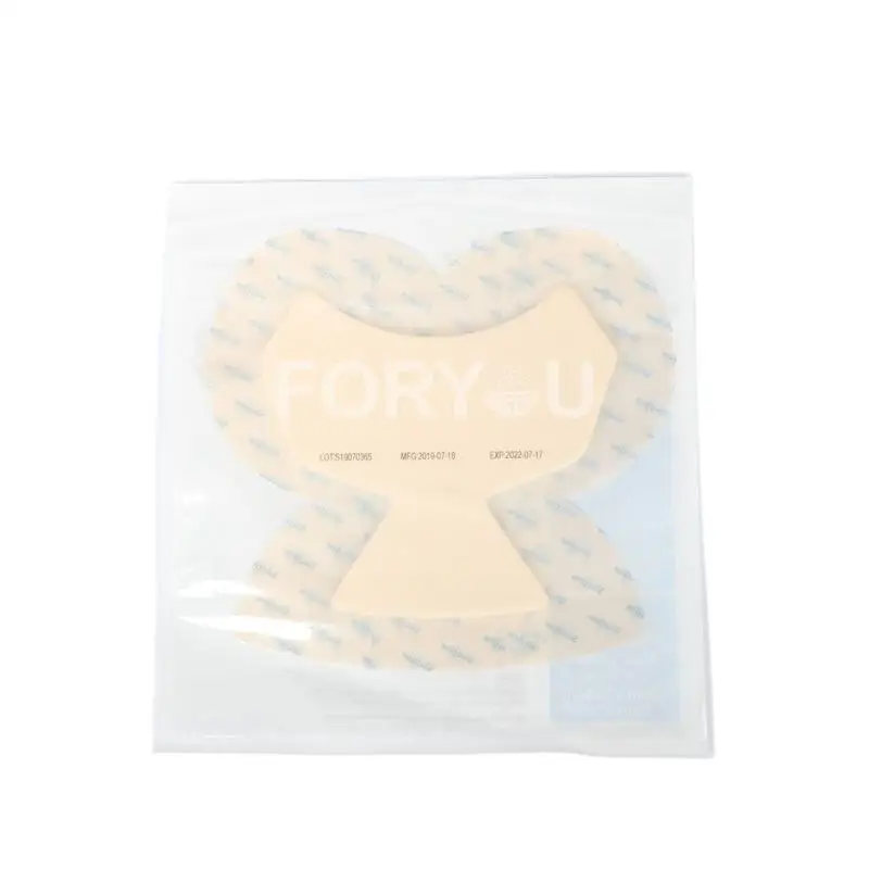 Medical Wound Care Extra-thin Hydrocolloid Dressing With Gentle Border Silicone Foam