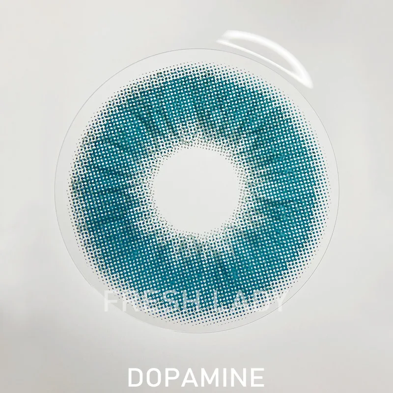 Liangguo Fresh Lady  love story Dopamine wholesale soft eye blue colored lenses contact