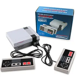 Классическая игровая консоль 620 встроенные игр для игровой консоли NES с Av выходом 2 игры
