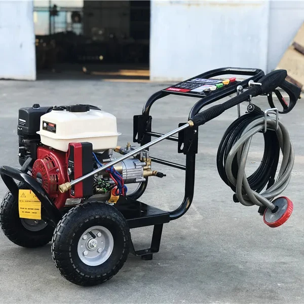 Gasoline Engine Power Drive high pressure washer  150bar (2200psi)