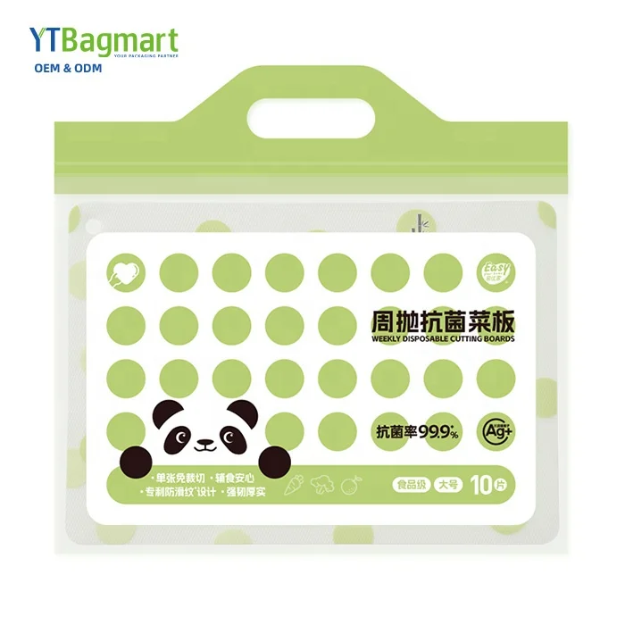Plastic Cutting Boards for Kitchen Chopping Board Set Flexible Cutting Mats for Meat Vegetables