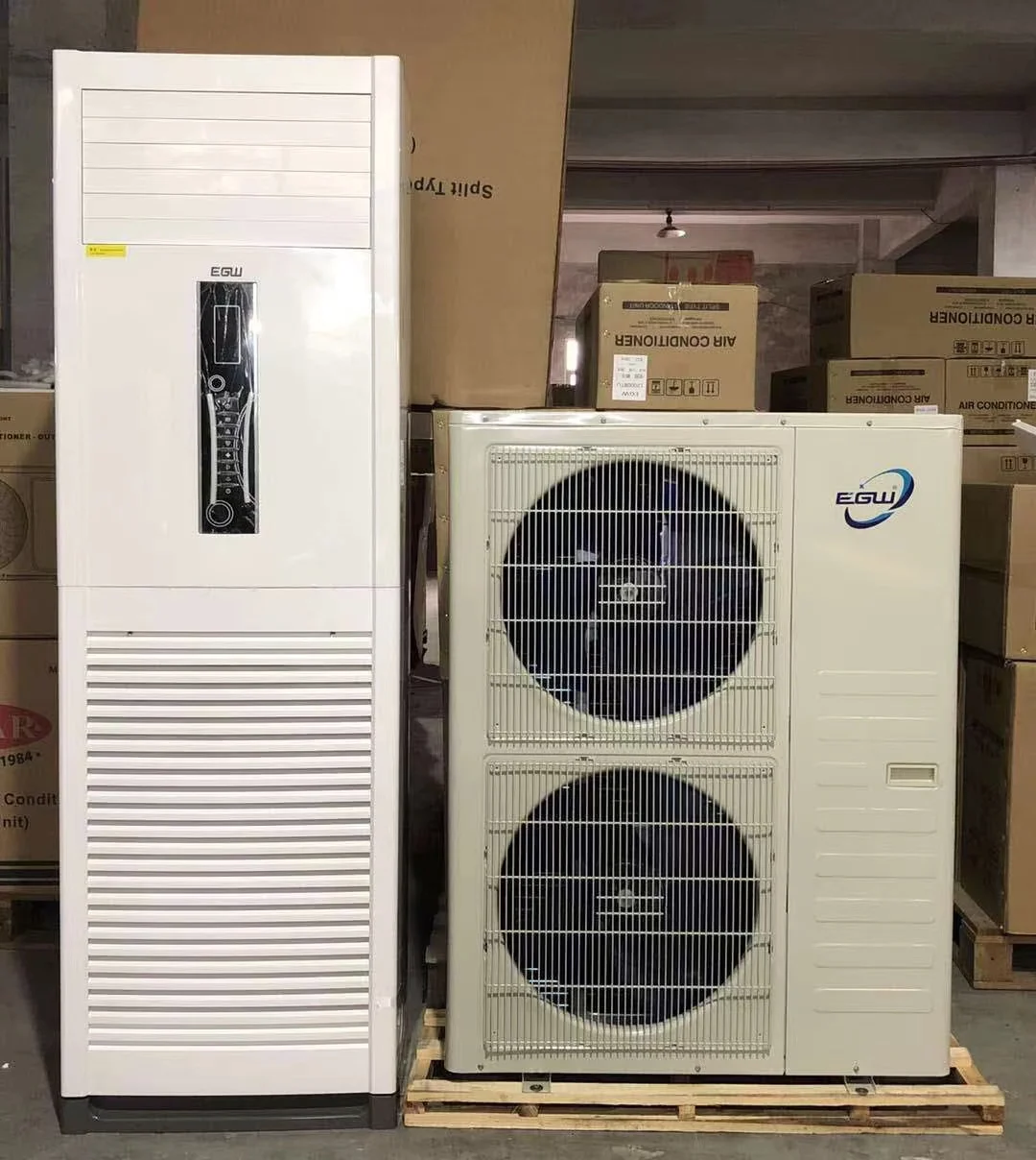 Стоячий кондиционер 24000BTU легкая установка и простота обслуживания