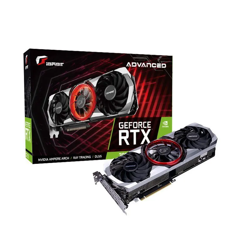 Совершенно новый красочный iGame RTX 3060 Ti Advanced OC 8G LHR для настольных игр