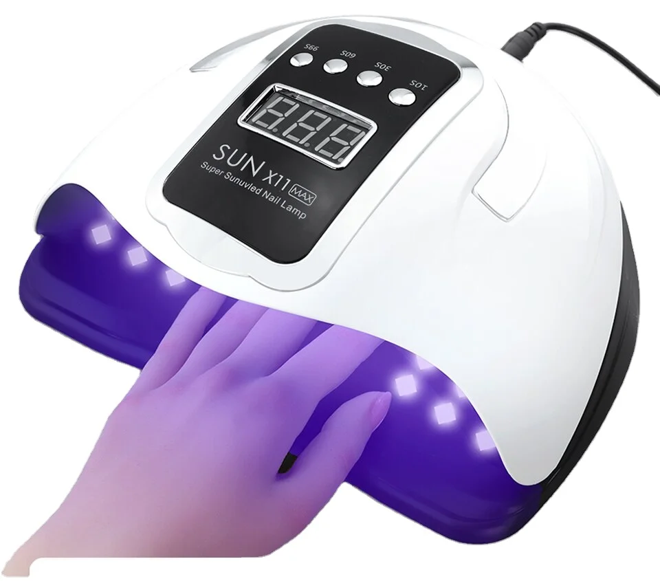 2024 Newest Powerful 66LEDs UV LED Nail Lamp for Drying Nail Gel Polish Portable Design With Smart Sensor Professional Nail Lamp