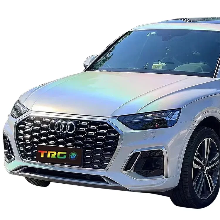 Hot car Laser Chameleon Film Laser Rainbow White Change car white packaging vinyl protective film 1.52*18 meters