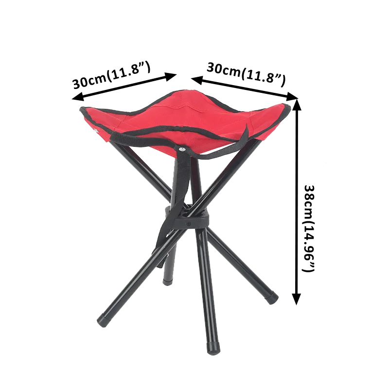 SY wholesale outdoor camping carp fishing chair foldable small lightweight 4-leg stool fishing accessories chair