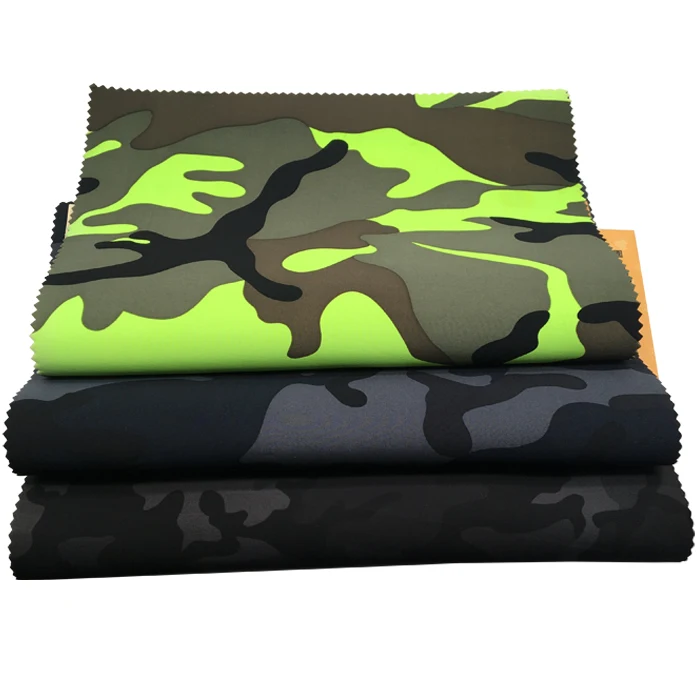 soft neoprene fabric sheets custom made printed nylon fabric lining 2mm