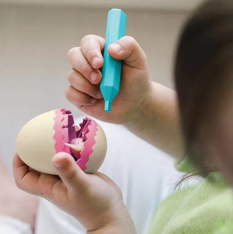 Custom licensed PVC Surprise eggs christmas stocking fillers sweets toy