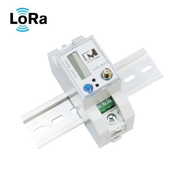 Мобильный умный счетчик энергии с беспроводной антенной LoRa
