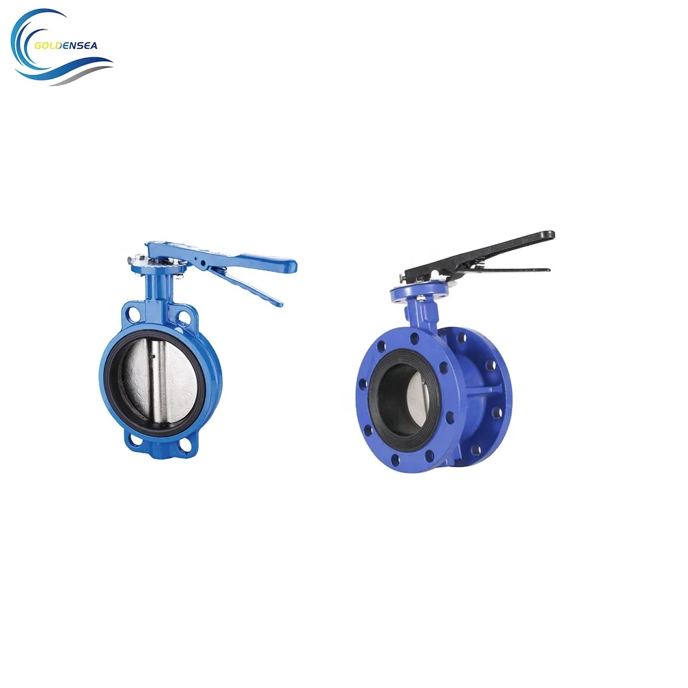 Good Quality U Section With Tapped Butterfly Valve
