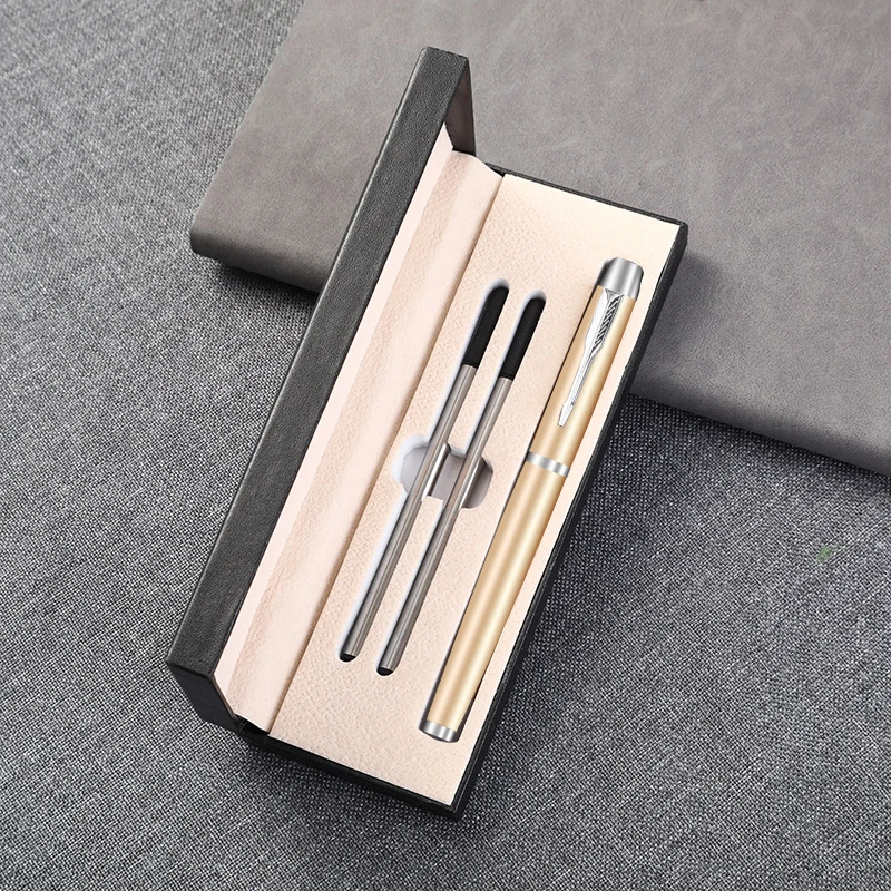 Luxury Promotional Ballpoint Pens Business Gift Set Metal Ball Pen with Custom Color and Logo