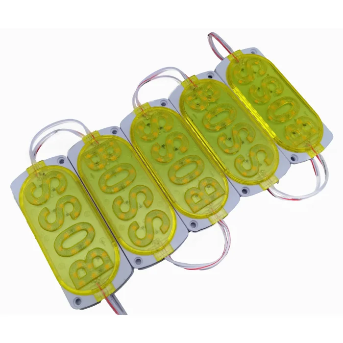 highlight advertising light box module LED light source mirror front light decoration Shop Bars Red Blue Green 12V Flash Strobe