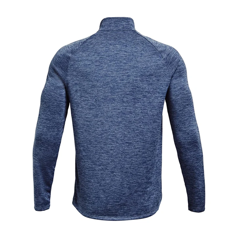 2022 Hot Sale Men Golf Top Wear Polyester Spandex Long Sleeve Golf Shirts Navy Blue With Zip/