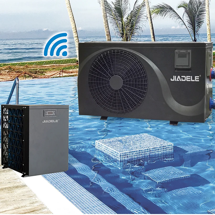 JIADELE Inverter swimming pool heat pump spa pool heater Bomba de calor calentador de agua para piscina pompa di calore da 50 kw