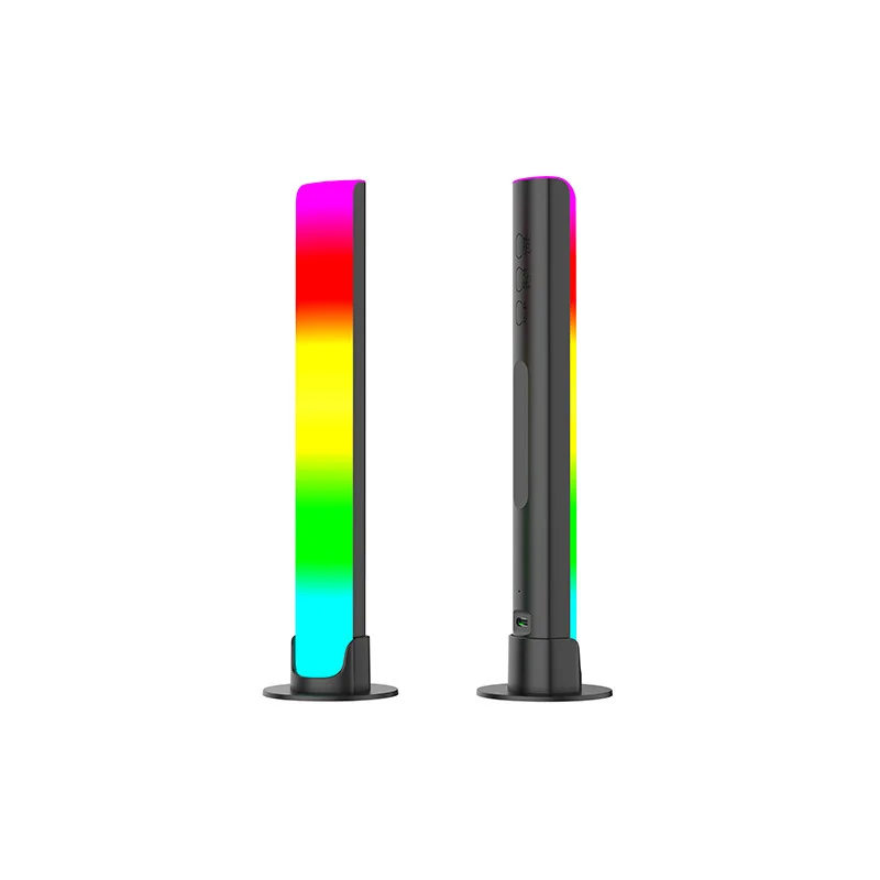 RGB светодиодный звукосниматель с голосовым управлением синхронный ритм креативный автомобильный настольный компьютер атмосфера пульт дистанционного управления