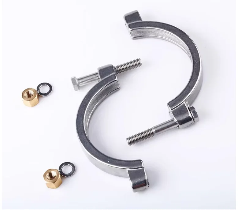 High Quality Hygienic Food Grade Sanitary Stainless Steel TRI Clamp Pipe Fitting High Pressure Pin Clamp