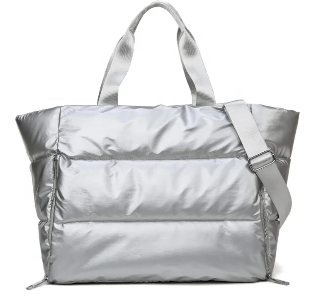 
 Многофункциональная большая женская сумка для тренажерного зала с отделением для сухой сушки, с держателем для коврика для йоги, спортивная сумка для фитнеса и танцев, модная розовая сумка на выходные  