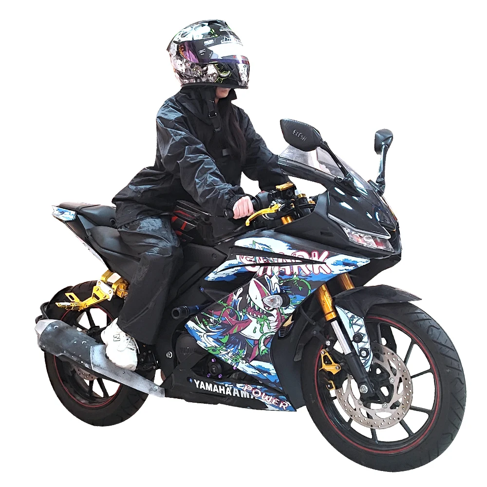 Top Selling PVC Reflective Cheap bicycle Rain Coats Adults Waterproof Raincoat Motorcycle For Mens Rain Coat Jackets