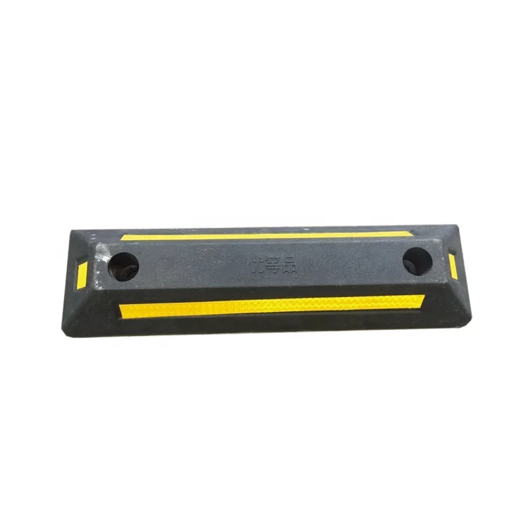  540*150*100mm Heavy Duty Black Rubber Garage Car Ramp 90CM Parking Wheel