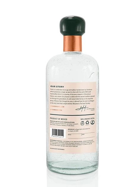 Высококачественный Натуральный Пищевой спирт Los Magos Sotol Blanco Premium