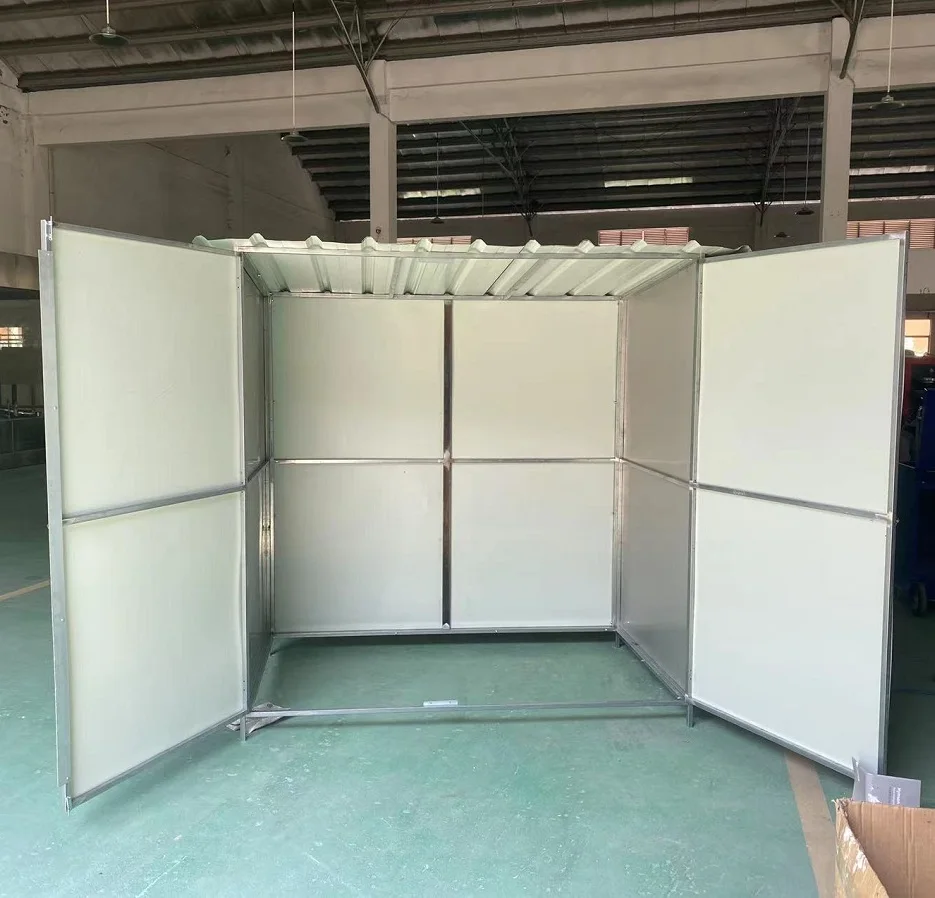 Outdoor durable cheap metal storage shed house for tools