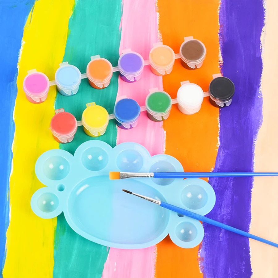 Acrylics Paint Direct Selling High Viscosity Acrylics 3ml 12 color Non-Toxic acrylic Paint