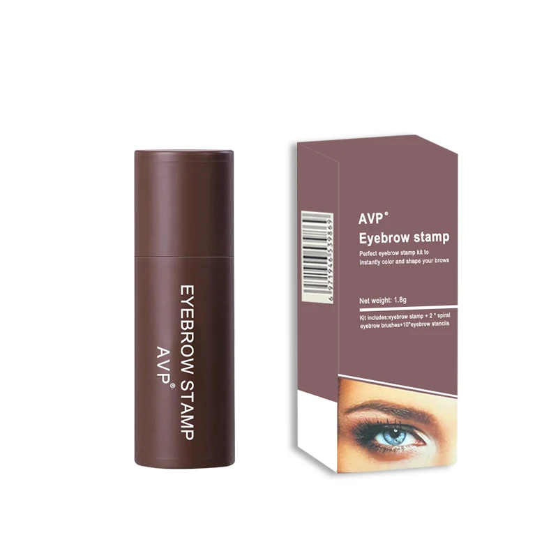 Hot Sale Wholesale Waterproof Brow Shaping Kit Long Lasting Naturel Eyebrow Brush and Powder for Eye Makeup Custom Labeling