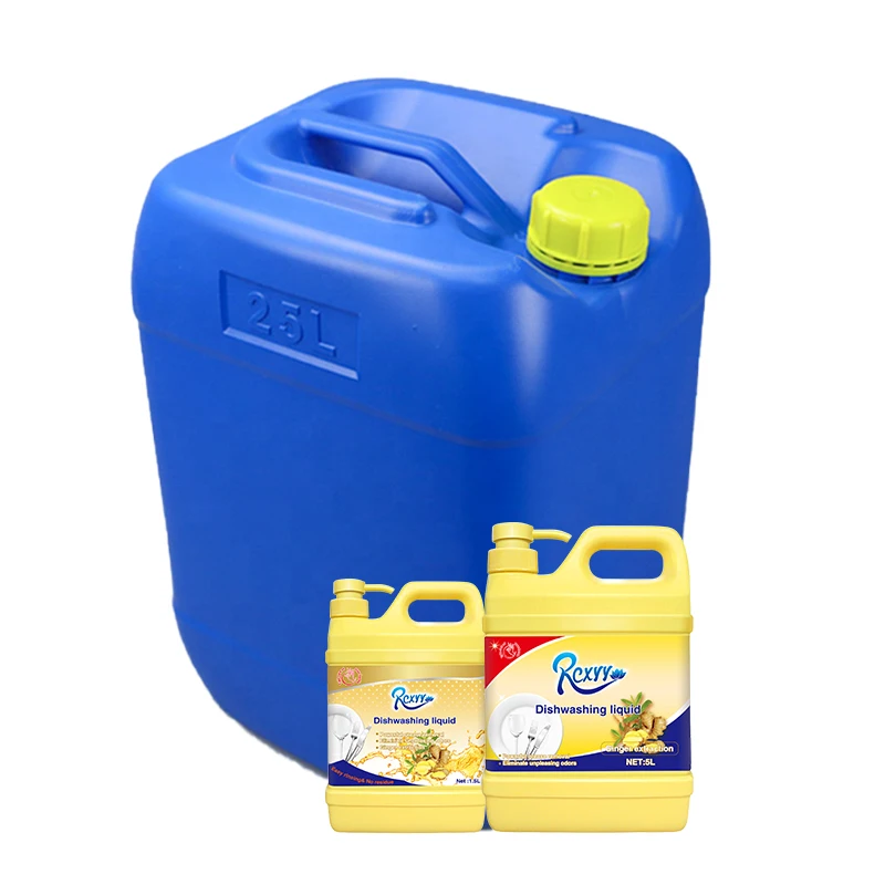 Good Effectively Hot Sell Popular 20L 25L Dish Detergent Liquid Mild Fresh Ginger Ingredients Dish Washing Liquid Soap