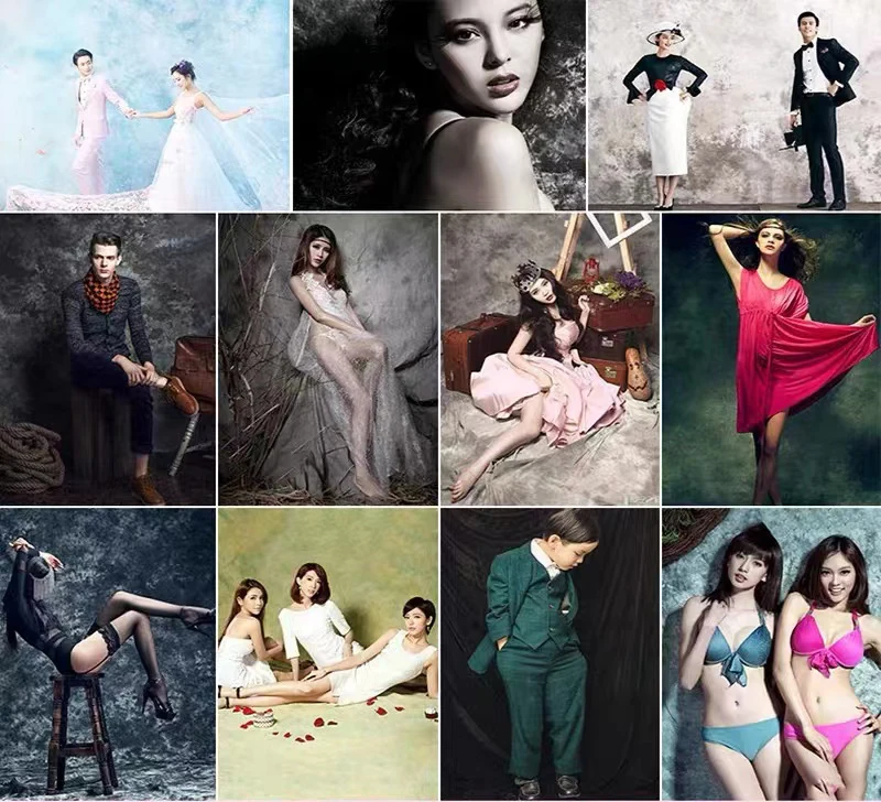 Portrait Photography Backdrop Professional Fabric Photo Studio Props Polyester Background Cloth For Photographer Pictures