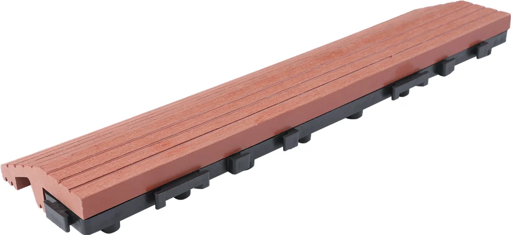 China Supplier Lvsen Interlocking Diy wpc decking tile Wpc Floor 30X30x2.5cm decking tiles outdoor tiles