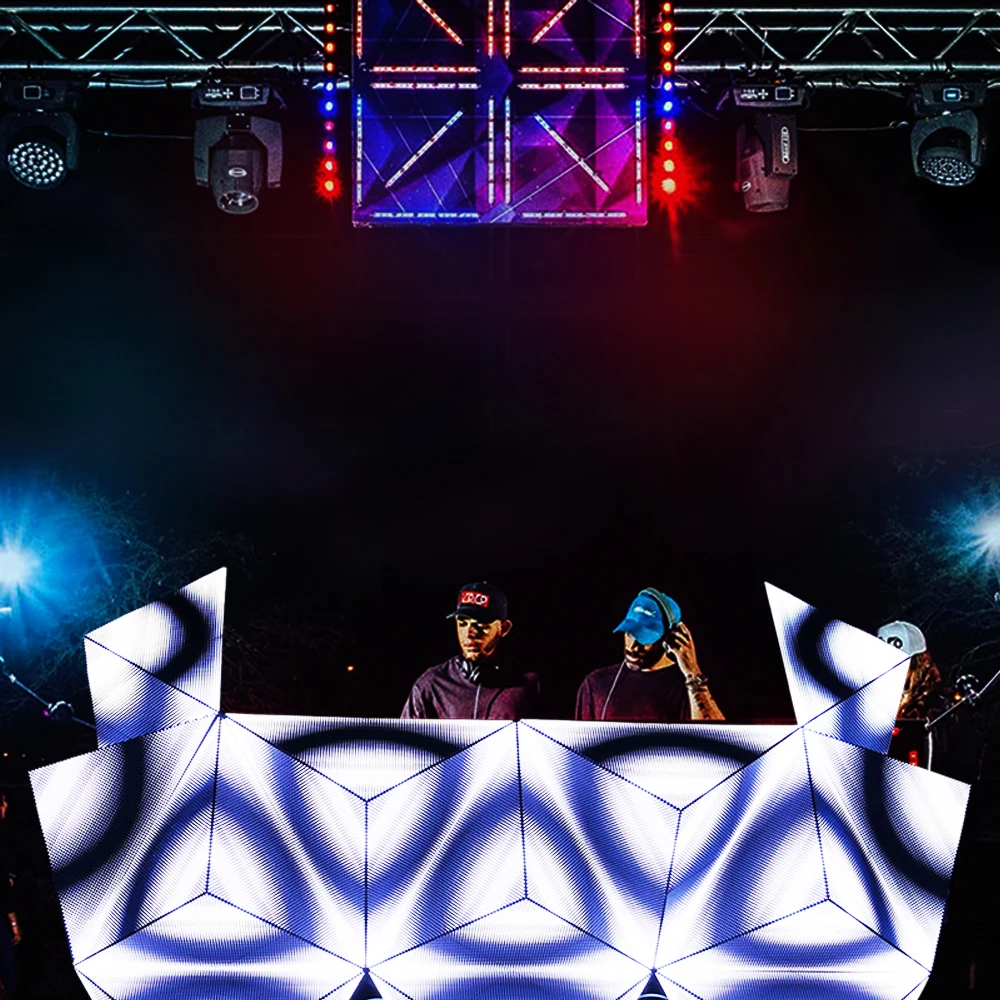  Высокое качество LED DJ стенд светодиодный дисплей большой стадион экран Настольный на заказ