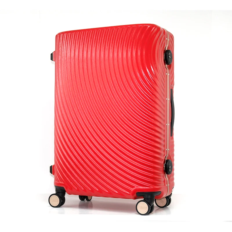 Manufacturer Luxury Aluminium Frame PC Suitcase Business Airport Trolley Luggage with Tsa Lock