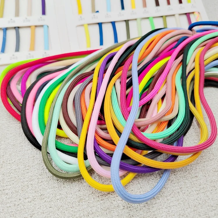 Manufacturers Color Rope Has Thick and Thin Multi-color Polyester Rope Safety Rope Mobile Phone Lanyard Braided