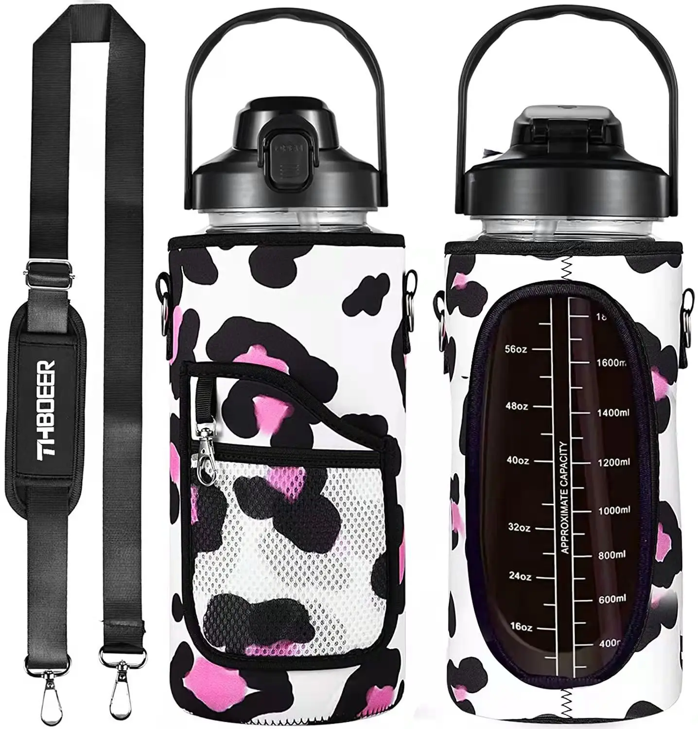 popular eco-friendly baby carriers Shiny stainless steel solid copper inspired 2 liter water bottle