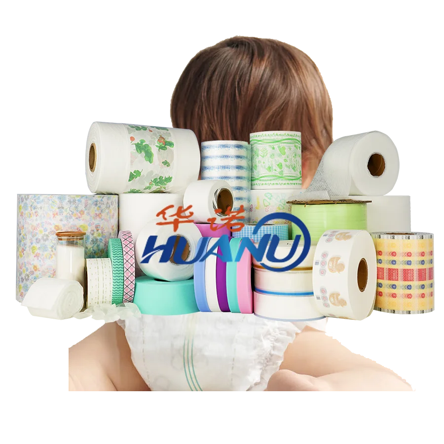 China Supplier High Quality PP Tape ADL Nonwoven Diaper Raw Material Clothlike Backsheet Raw Meterial/ For Baby Diaper