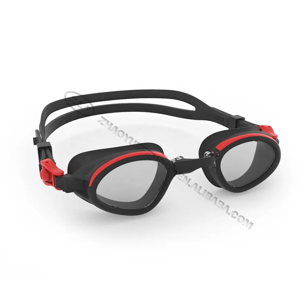 ZLF New Style Waterproof Swimming Goggles Adjustable Nose Bridge Colorful  Anti Fog Swimming Glasses 7100