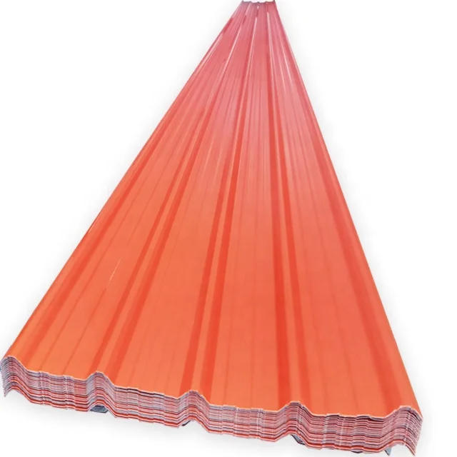 Weather Resistant Performance Corrugated ASA PVC Roof Tile