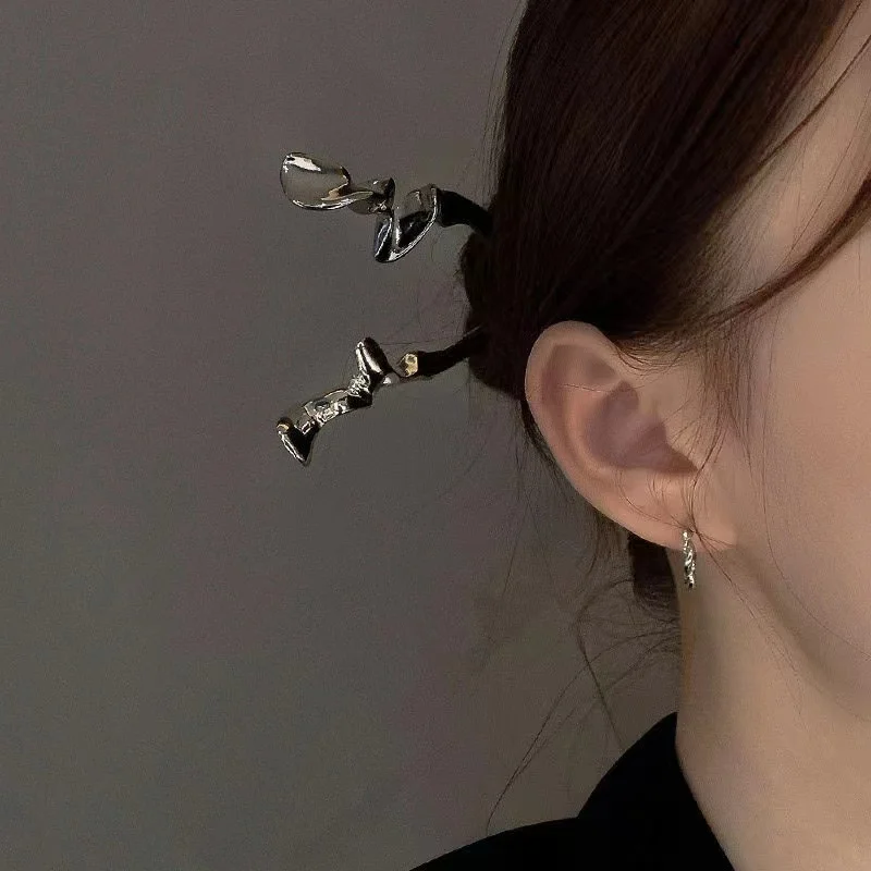 Shuoyang factory niche design simple line cheongsam hairpin female advanced hairpin daily niche hairpin